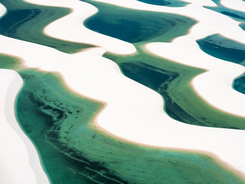 LENÇÓIS MARANHENSES 31 - AÉREA DUNAS E LAGOAS III