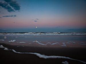 NASCER DA LUA NO MAR