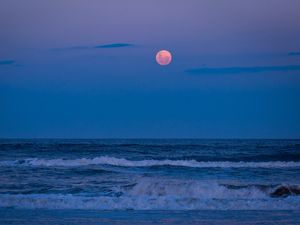 NASCER DA LUA NO MAR L