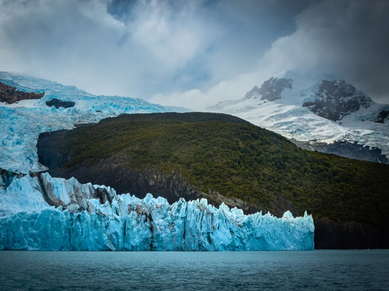 GLACIAR SPEGAZZINI E SUA LINDA MONTANHA