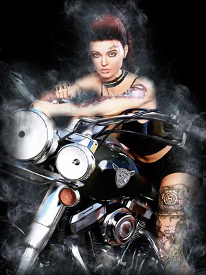 BIKER GIRL LIFESTYLE