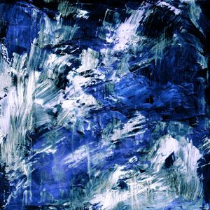 JUNGLE NIGHTS 6 QUADRADO - ATMOSFERICO SELVA ABSTRATO COLORIDO PINTURA