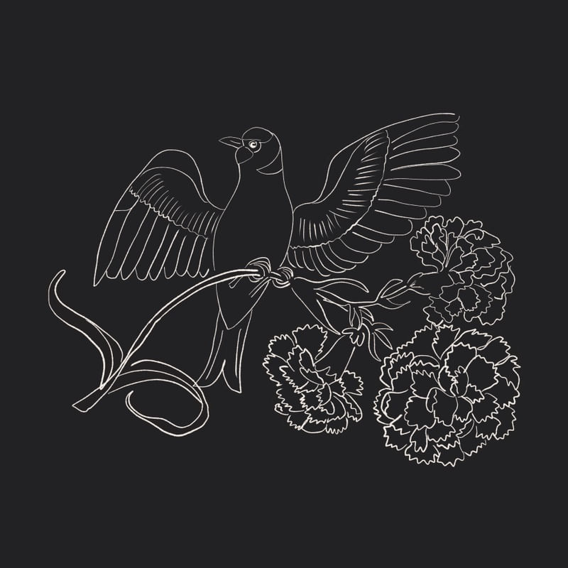 BIRD LINE ART