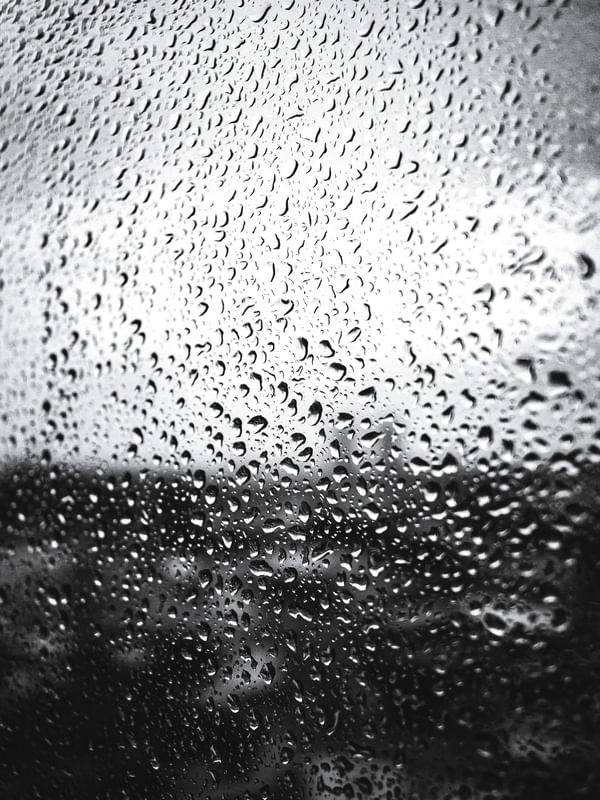 RAINDROPS ON THE WINDOW