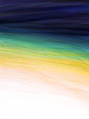RAINBOW FLOW 1 - OMBRE COLORIDO ARCO IRIS ABSTRATO ORGANICO PINTURA