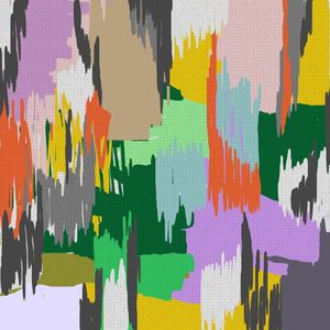 ABSTRATO PINTURA COLORIDA ARTISTA GLORIA RIMES