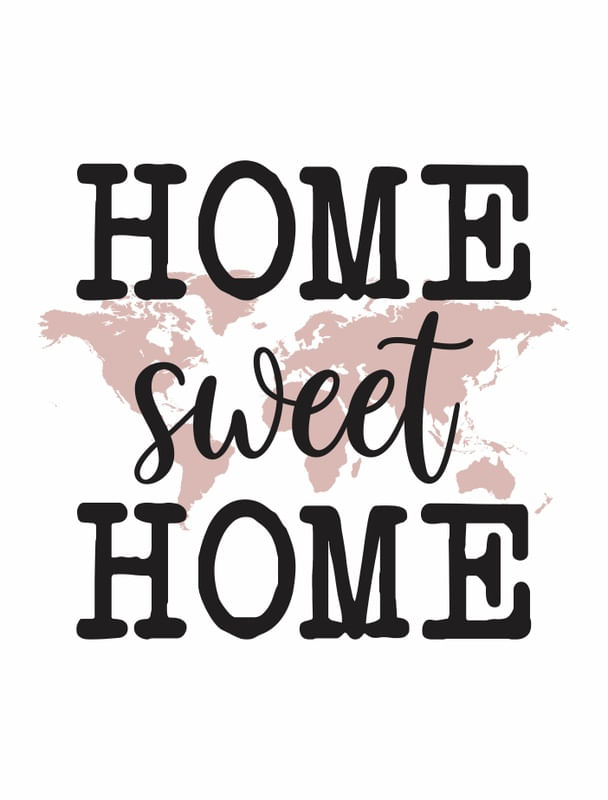 HOME SWEET HOME ROSA BOHO