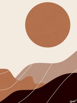 ARTE ABSTRATA - ALMAS GEMEAS SOL
