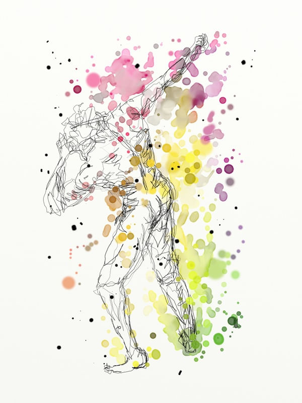 WATERCOLOR LINES 003