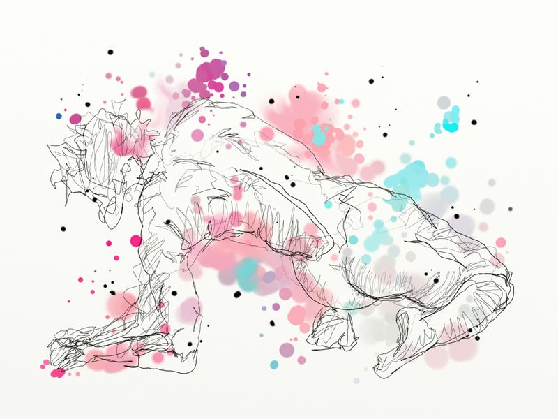 WATERCOLOR LINES 004