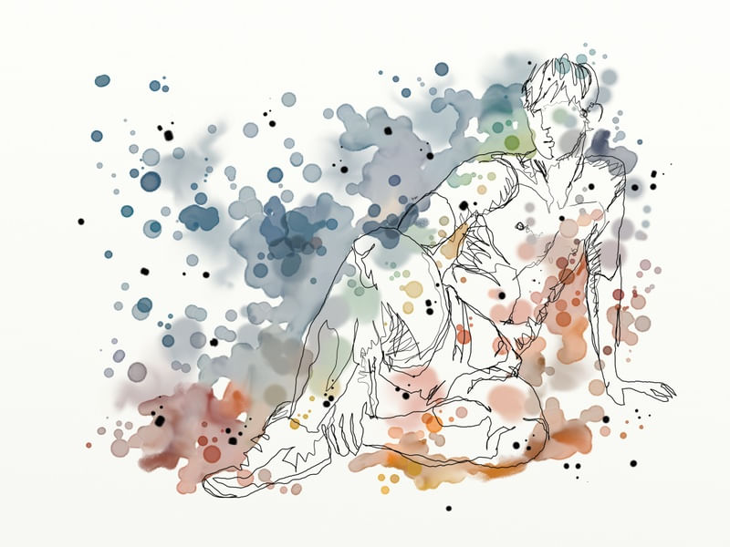 WATERCOLOR LINES 008