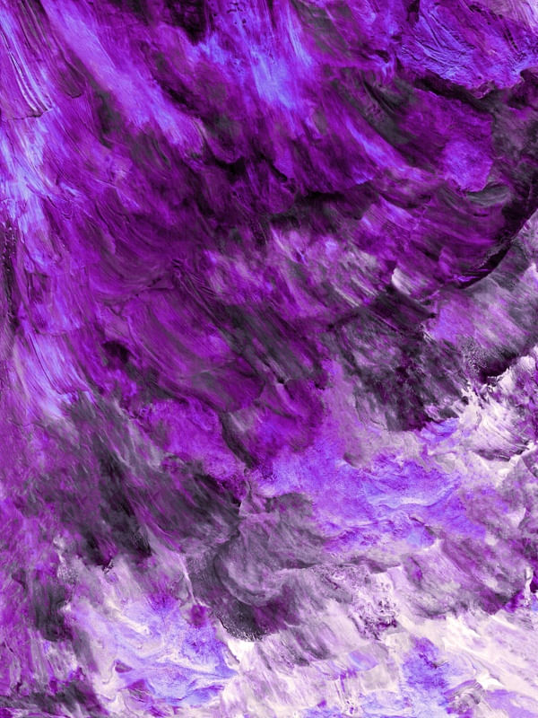 DARK TIDE 5 - AMETISTA ROXO ORGANICO ELEGANTE ABSTRATO PINTURA