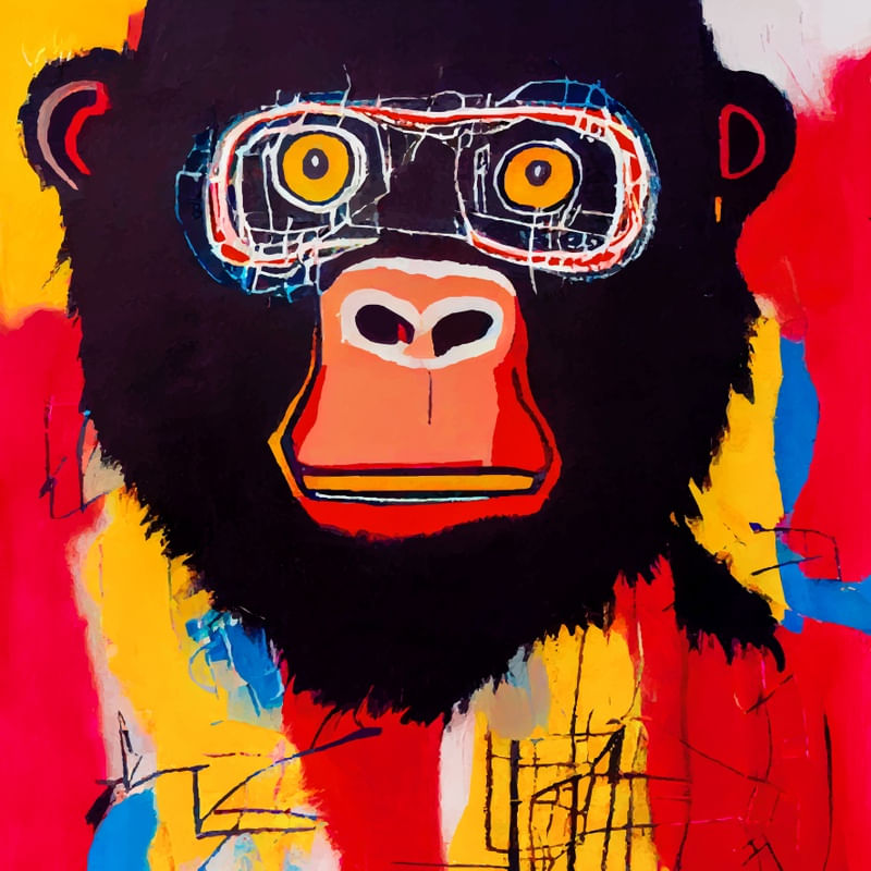 GORILA STREET ART B