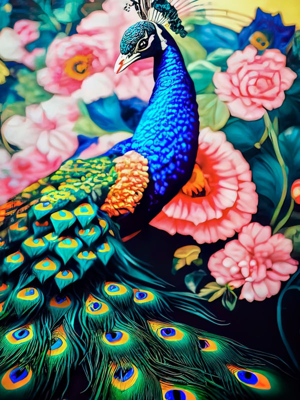 PAVÃO COLORIDO 08