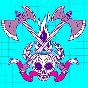 SKULL AXE