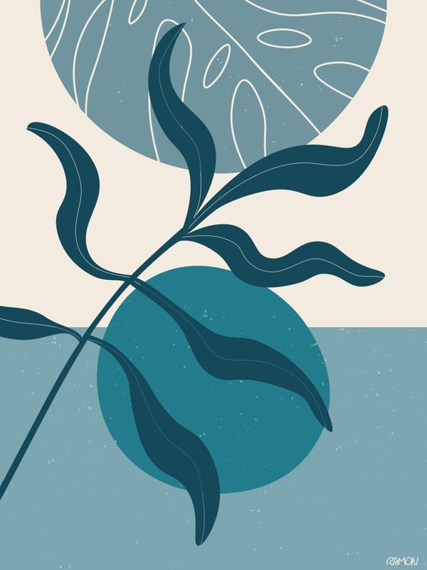 FORMAS MINIMALISTAS - FOLHAS