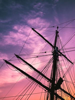 VELAS DO BARCO E O CÉU