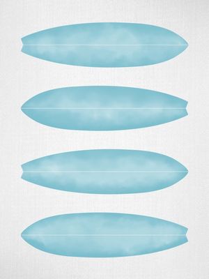 SURFBOARDS IN BLUE