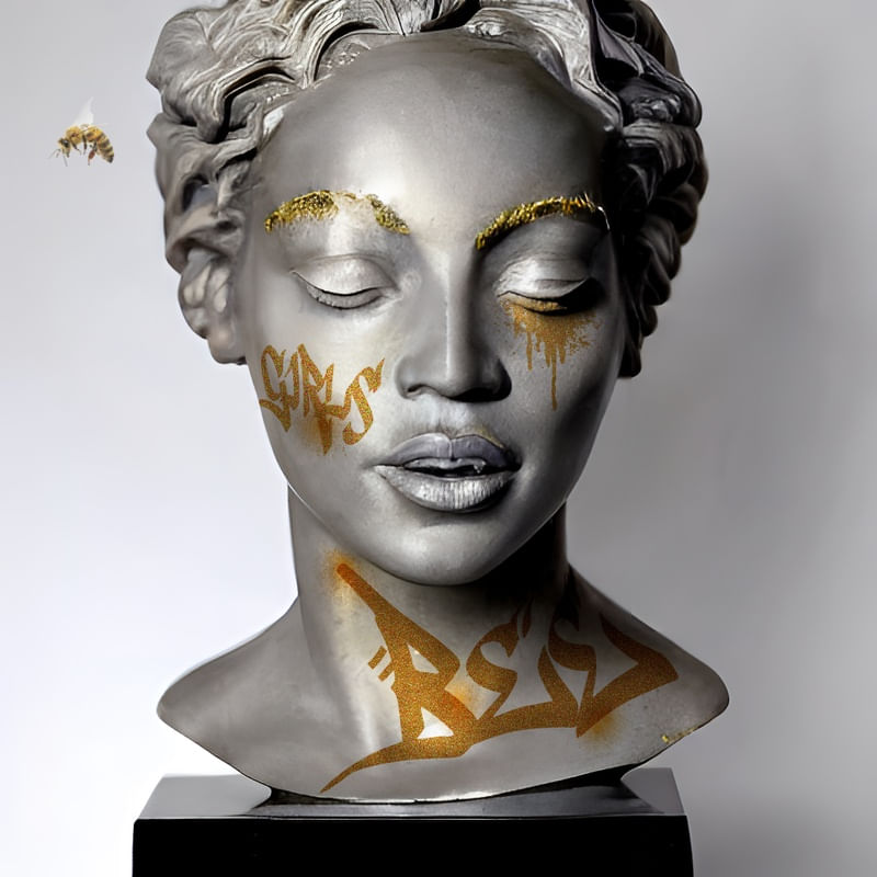 QUEEN BEE - URBAN ART - GIRLS