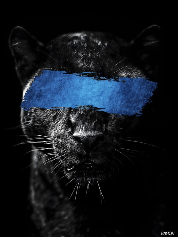 BLUE BLACK PANTHER