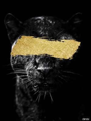 GOLDEN BLACK PANTHER