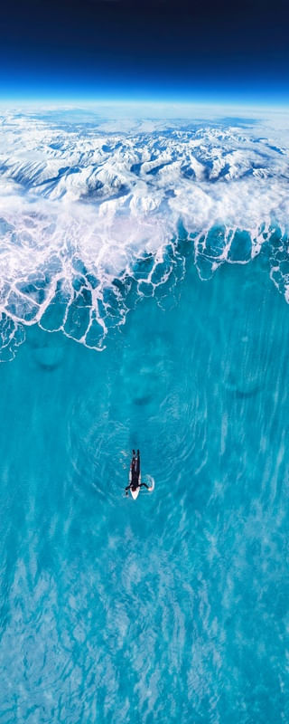 SURFANDO NO ESPAÇO