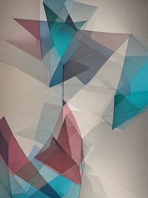 RED AND BLUE PRISM