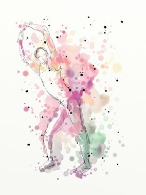WATERCOLOR LINES 009