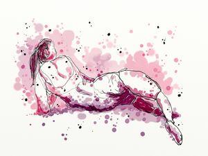 WATERCOLOR LINES 010