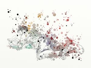 WATERCOLOR LINES 014