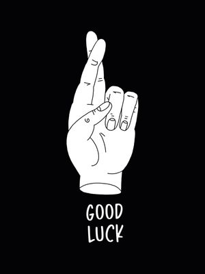 GOOD LUCK BLACK - ART ATACK