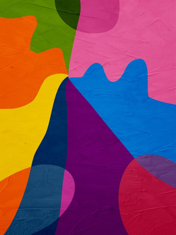 ARTE COLORIDA INFANTIL - ABSTRATO COLORFUL - MA RIUS - 33A