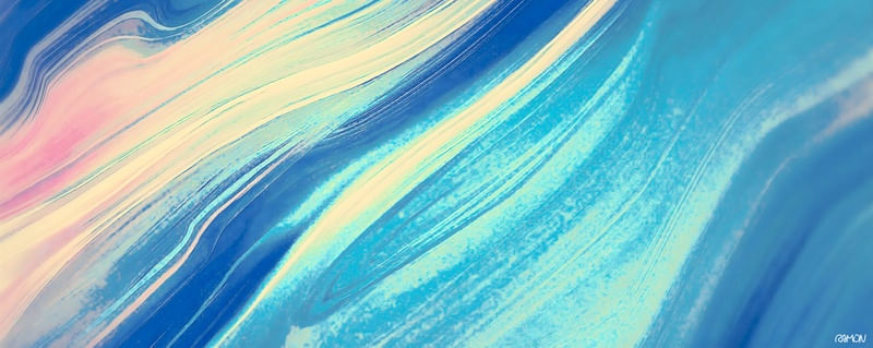 FORMAS ABSTRATAS - BLUE WIND