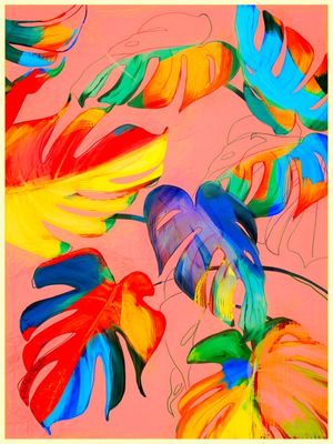 MONSTERA LEAVES 3