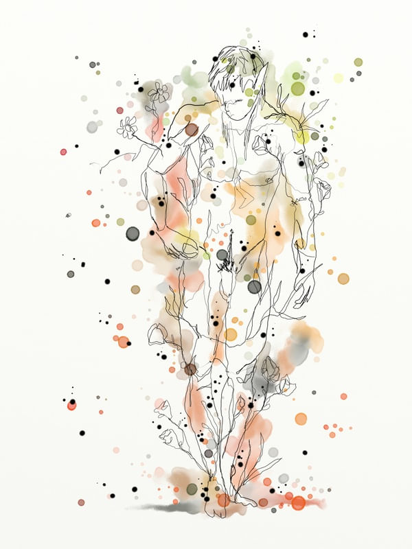 WATERCOLOR LINES 024