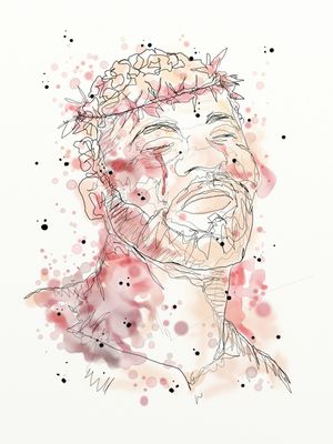 WATERCOLOR LINES 025