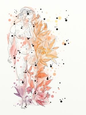 WATERCOLOR LINES 028