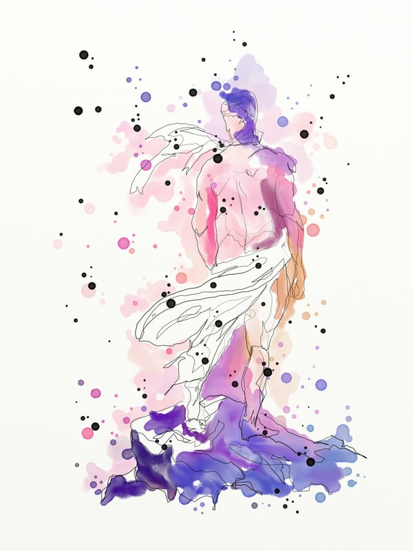WATERCOLOR LINES 029