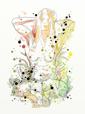 WATERCOLOR LINES 034