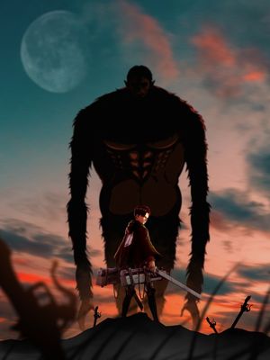 BEAST TITAN VS LEVI
