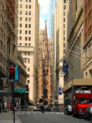 NY TRINITY CHURCH AND WALL STREET