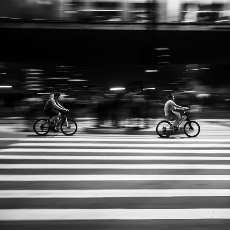 CICLISTAS NA AVENIDA PAULISTA