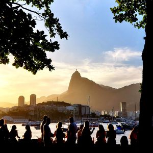 FIM DE TARDE DE PÔR DO SOL NA URCA 02 - RIO DE JANEIRO