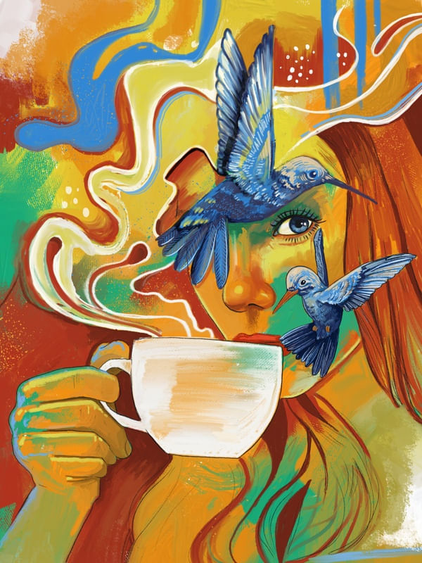 MULHER CAFÉ