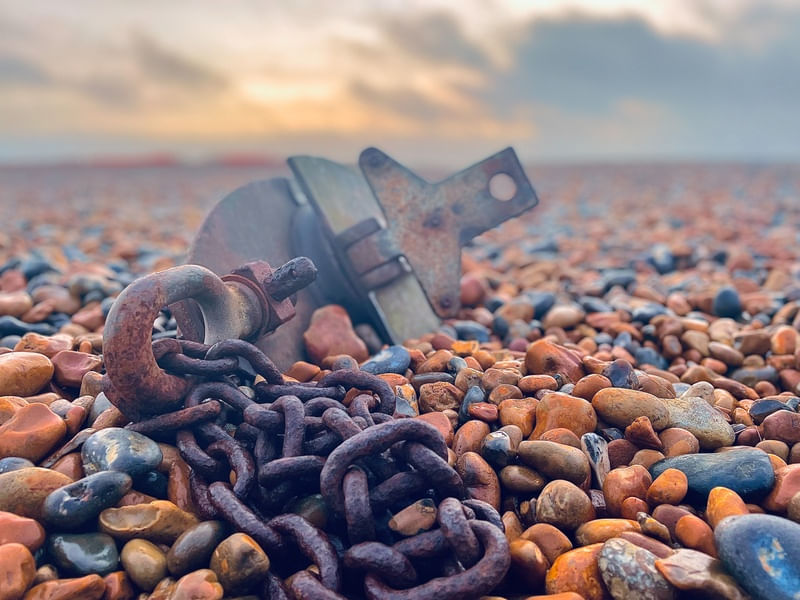 HASTING BEACH DEBRIS