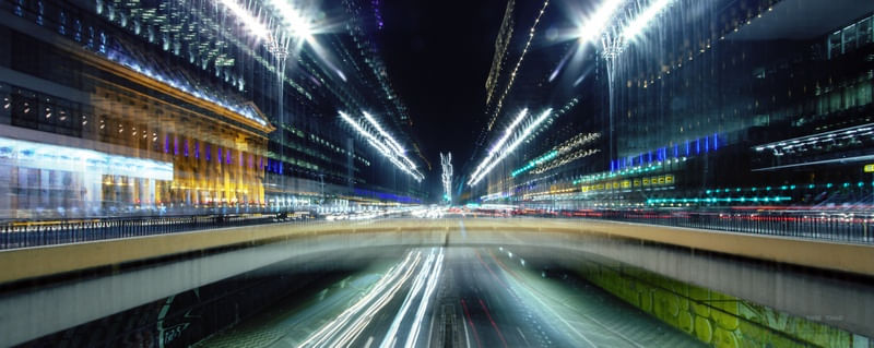 AVENIDA PAULISTA EM LONGA EXPOSIÇÃO
