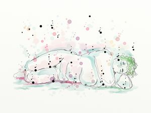 WATERCOLOR LINES 036