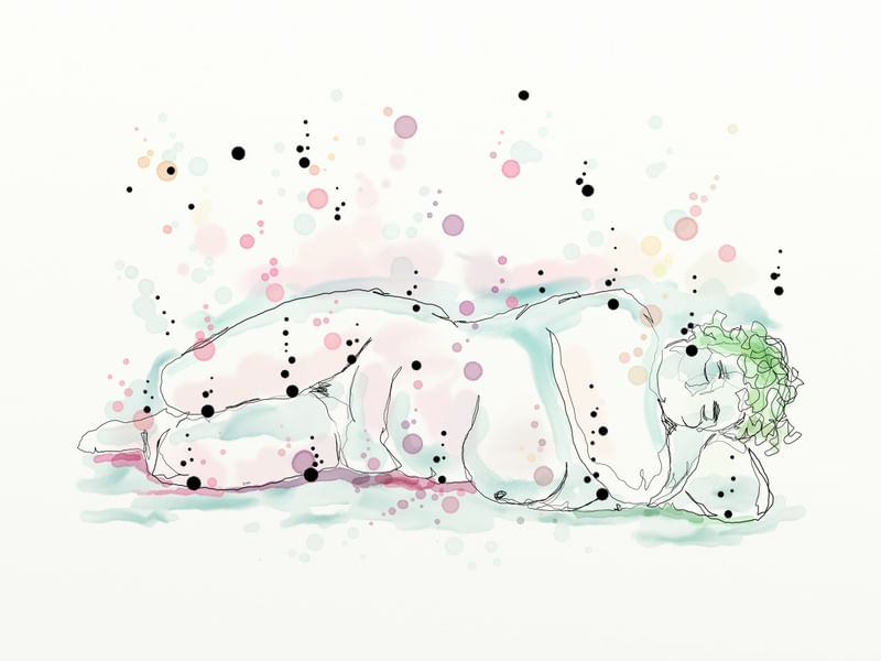 WATERCOLOR LINES 036