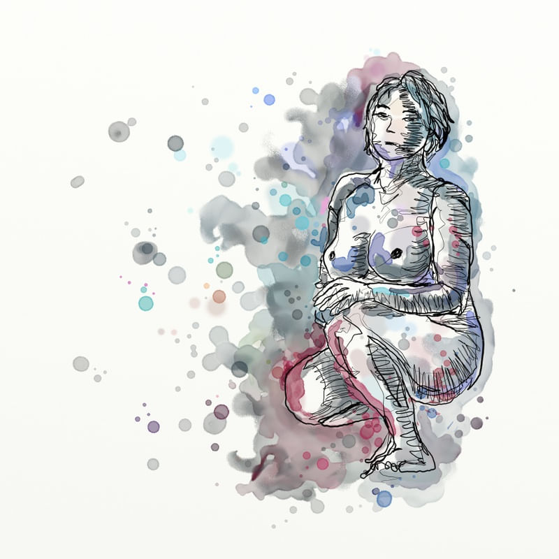 WATERCOLOR LINES 038