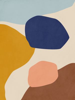 ABSTRATO TROPICAL ORGANICO 1